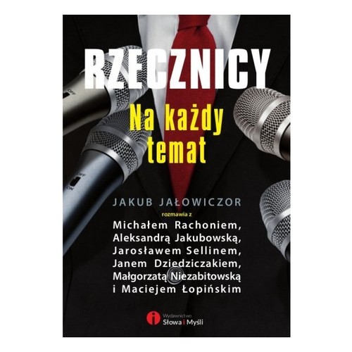 okładka Rzecznicy na każdy temat książka | Jałowiczor Jakub