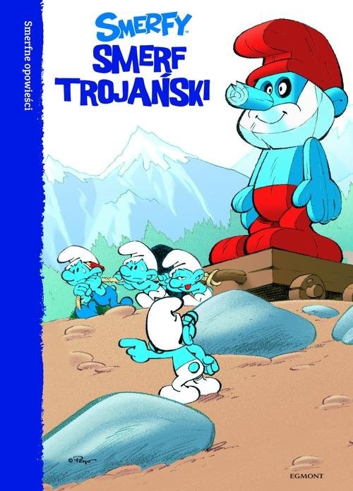 okładka Smerfy Smerf trojański książka