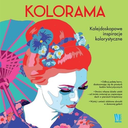 okładka Kolorama. Kalejdoskopowe inspiracje kolorystyczne Kolorowanka książka | Farnsworth Lauren