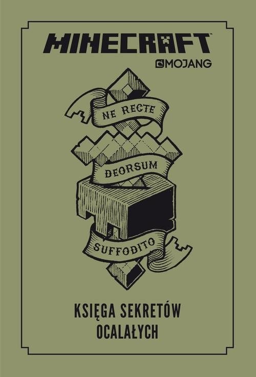 okładka Minecraft Księga sekretów ocalałych książka