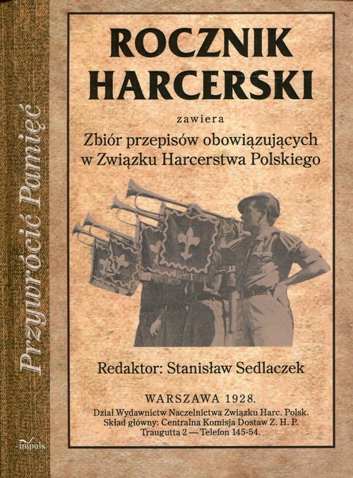 okładka Rocznik harcerski Zbiór przepisów obowiązujących w ZHP książka