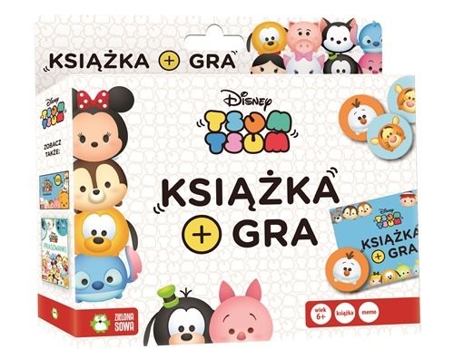 okładka Zestaw Tsum Tsum. Książka + gra Disney książka