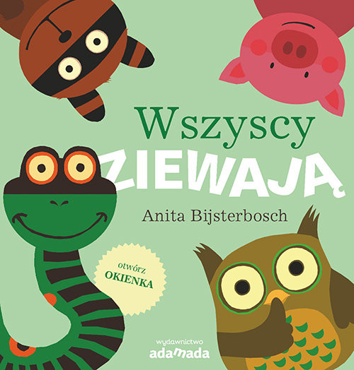 okładka Wszyscy ziewają książka | Anita Bijsterbosch