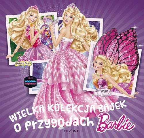 okładka Wielka kolekcja bajek o przygodach Barbie książka
