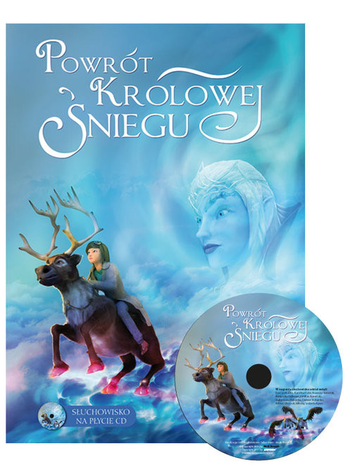 okładka Powrót Królowej Śniegu  + CD książka