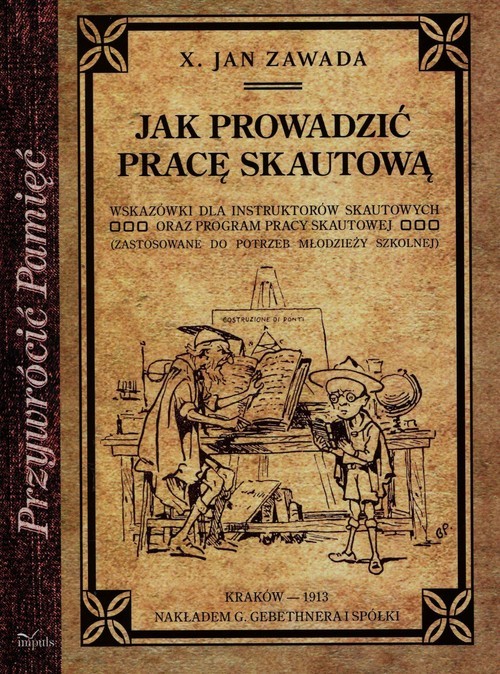 okładka Jak prowadzić pracę skautową książka | Jan Zawada