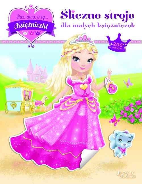 okładka Śliczne stroje dla małych księżniczek książka