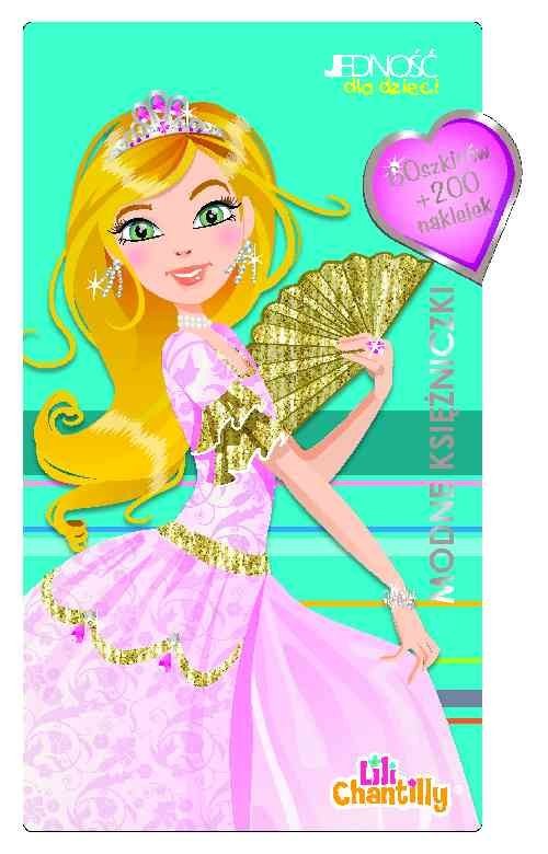 okładka Modne księżniczki książka