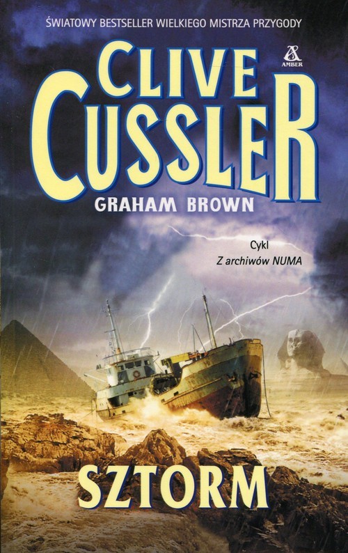 okładka Sztorm książka | Clive Cussler, Graham Brown