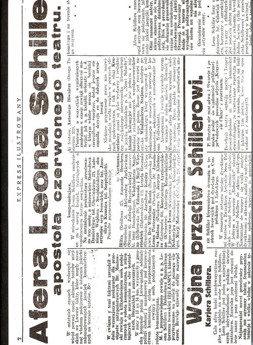 okładka Faktomontaże Leona Schillera książka