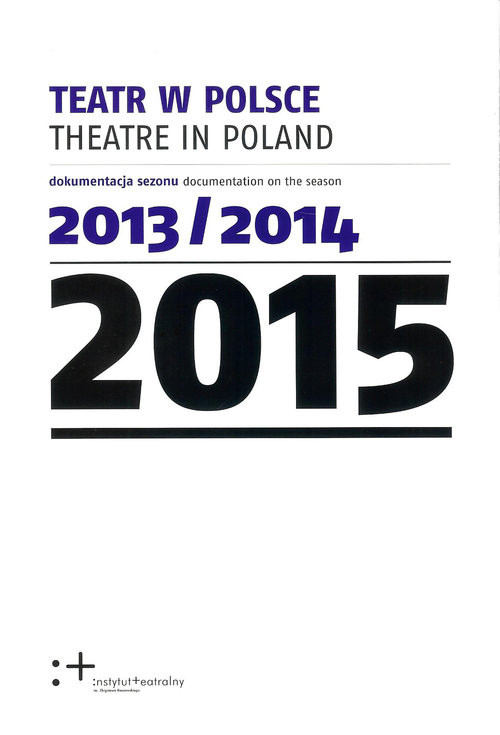 okładka Teatr w Polsce 2015 książka