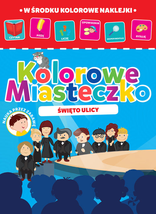 okładka Kolorowe miasteczko Święto ulicy książka