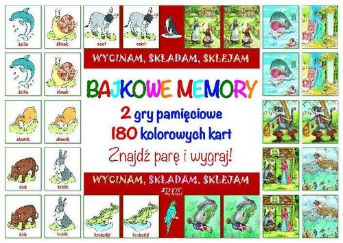 okładka Bajkowe memory książka