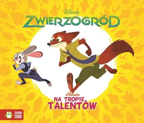 okładka Na tropie talentów Zwierzogród Disney książka