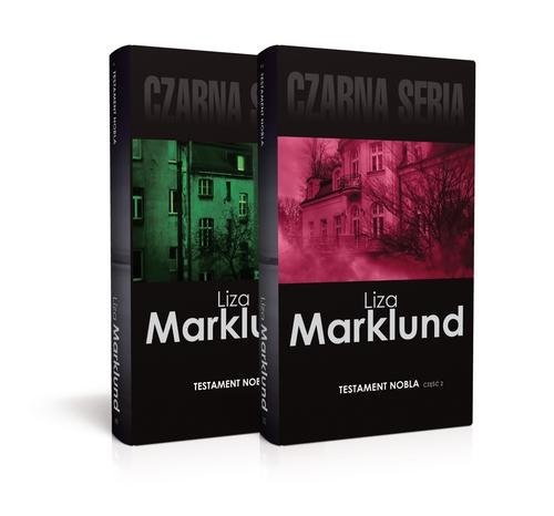 okładka Testament Nobla Część 1-2 książka | Liza Marklund