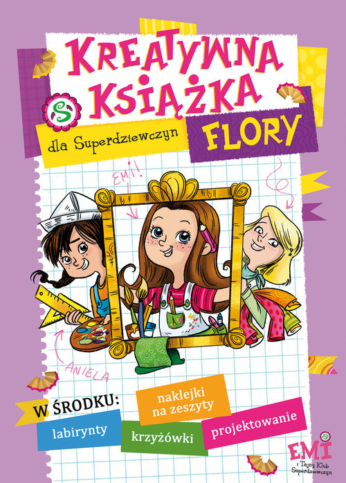 okładka Kreatywna książka Flory książka