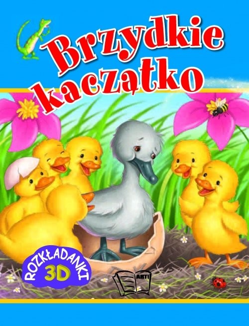okładka Brzydkie Kaczątko Rozkładanki 3D książka