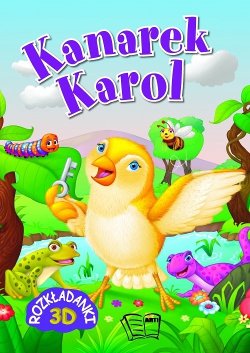 okładka Kanarek Karol Rozkładanki 3D książka