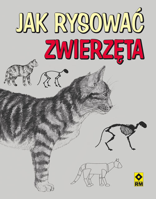 okładka Jak rysować zwierzęta książka | Pinkus Sue