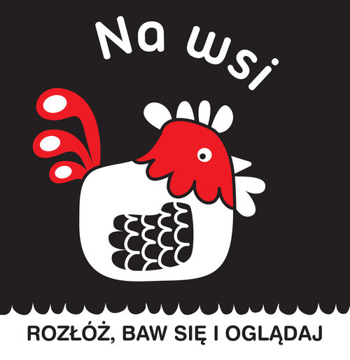 okładka Rozłóż baw się i oglądaj Na wsi książka