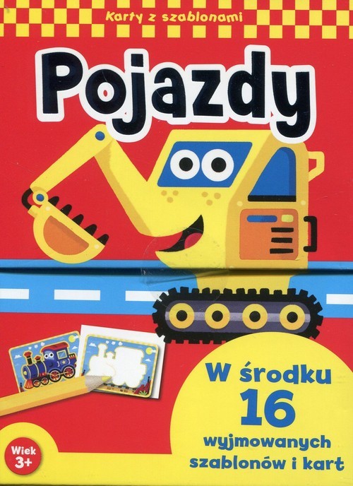 okładka Karty z szablonami Pojazdy książka