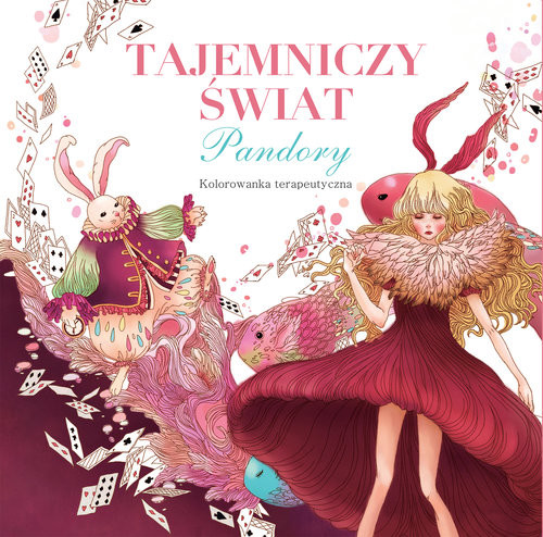 okładka Tajemniczy świat Pandory Kolorowanka terapeutyczna książka | Kim Sun Hyun, Song Geum Jin