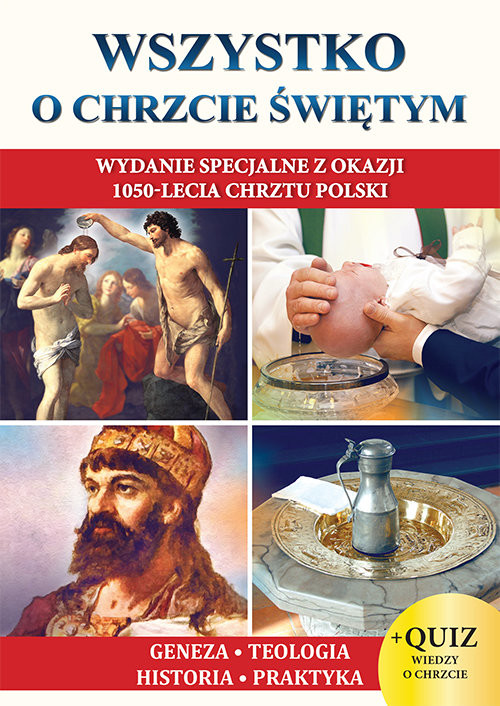 okładka Wszystko o chrzcie świętym książka | Molka Jacek