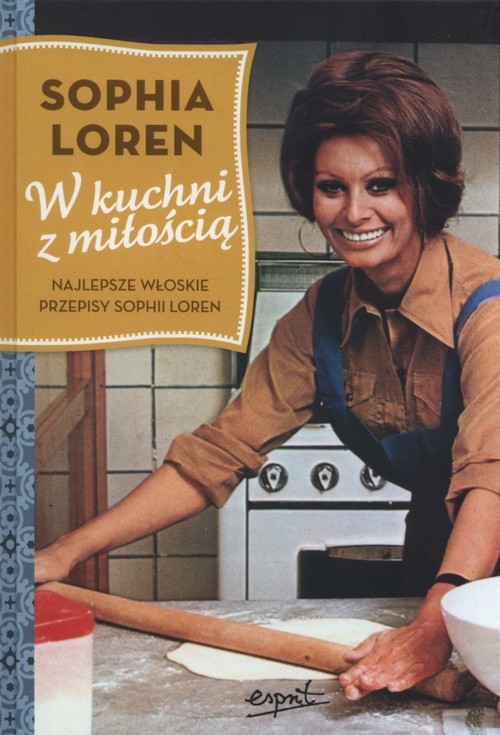 okładka W kuchni z miłością książka | Sophia Loren