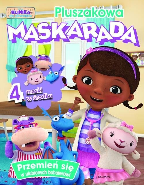 okładka Klinika dla pluszaków Pluszakowa maskarada książka