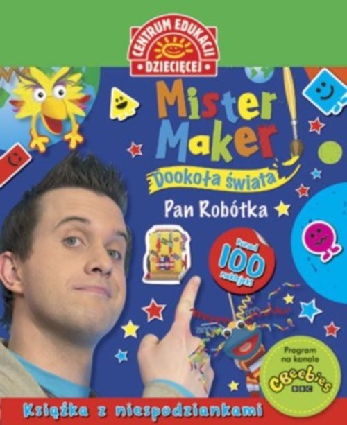 okładka Mister Maker (Pan Robótka) Dookoła świata Książka z niespodziankami książka