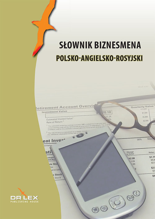 okładka Słownik biznesmena polsko-angielsko-rosyjski książka | Piotr Kapusta