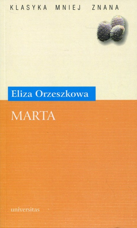 okładka Marta książka | Eliza Orzeszkowa