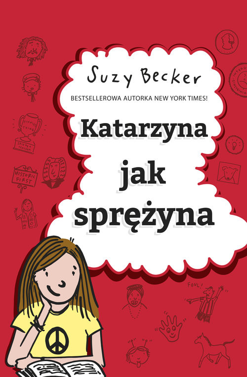 okładka Katarzyna jak sprężyna książka | Suzy Becker