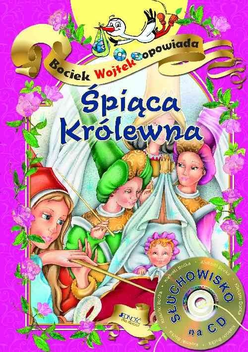 okładka Śpiąca Królewna Bociek Wojtek opowiada książka