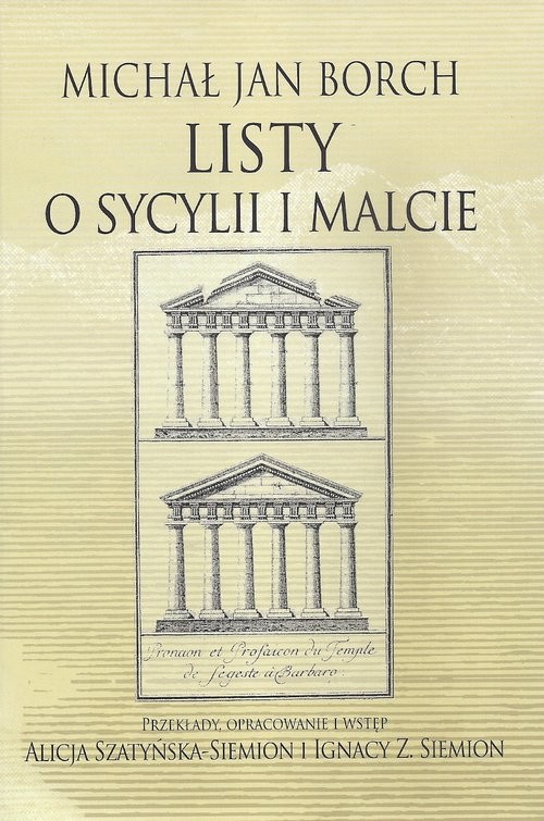 okładka Listy o Sycylii i Malcie książka | Michał Jan Borch