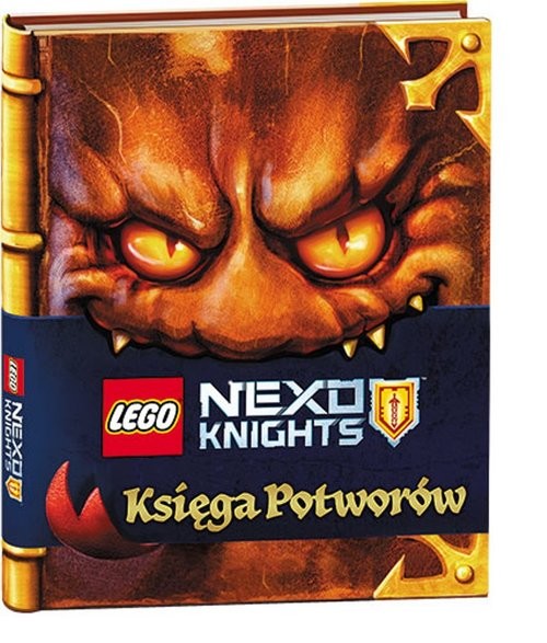 okładka Lego Nexo Knights Księga potworów książka | John Derevlany, Mark Hoffmeier