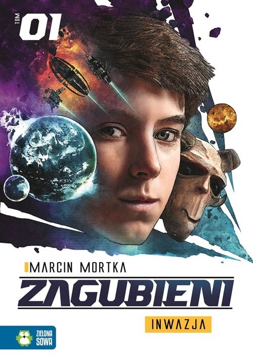 okładka Zagubieni Tom 1 Inwazja książka | Marcin Mortka