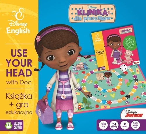 okładka Use your head! Klinika dla pluszaków Książka z grą książka | Praca Zbiorowa