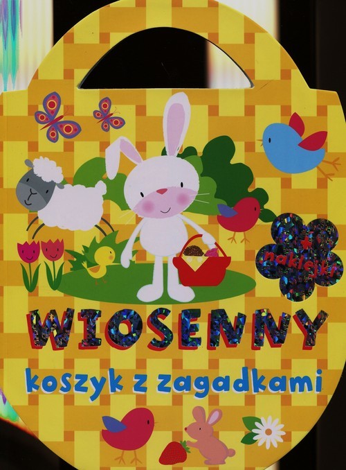 okładka Wiosenny koszyk z zagadkami książka | Praca Zbiorowa