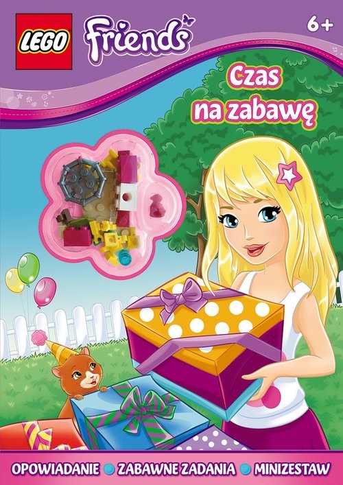 okładka Lego Friends Czas na zabawę książka