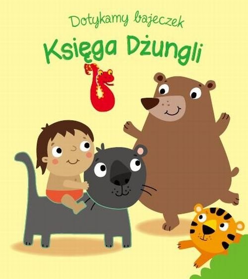 okładka Dotykamy bajeczek Księga dżungli książka