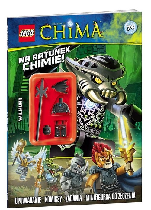 okładka Lego Chima. Na ratunek Chimie! książka