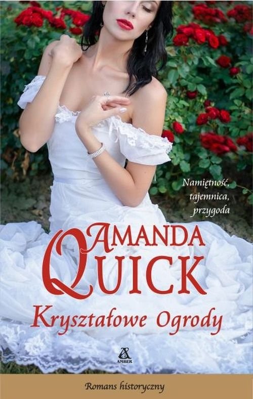 okładka Kryształowe Ogrody książka | Amanda Quick