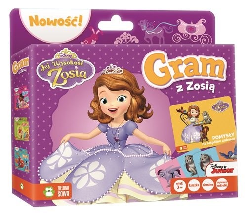 okładka Zosia Gram z Disneyem książka | Praca Zbiorowa