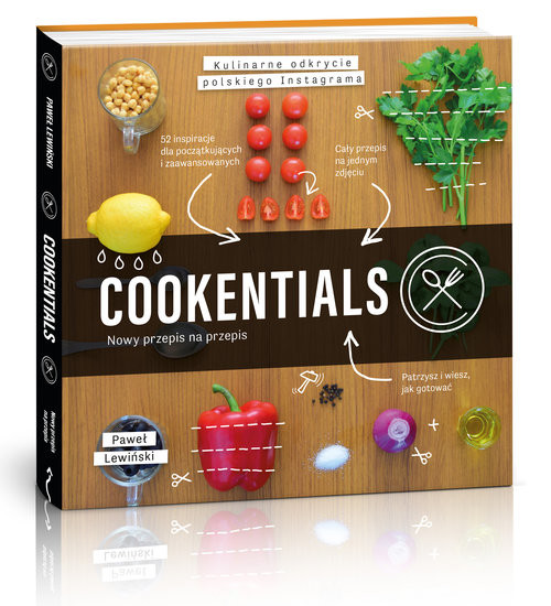 okładka Cookentials Nowy przepis na przepis książka | Lewiński Paweł