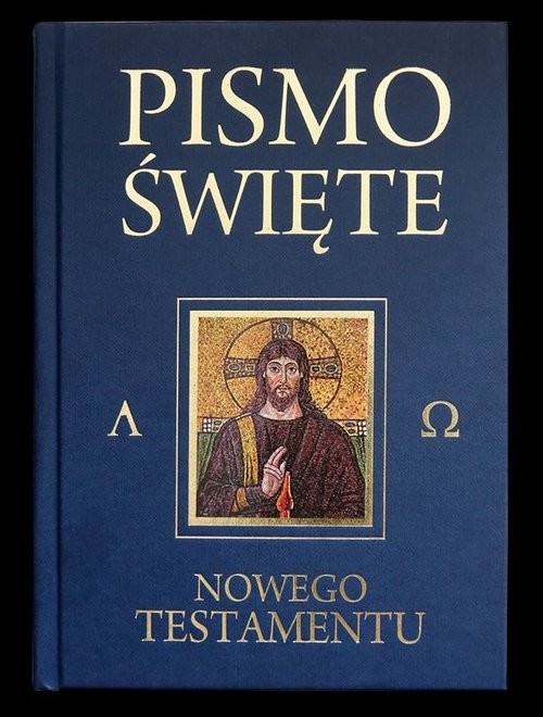 okładka Pismo Święte Nowego Testamentu granat książka | Romaniuk Kazimierz