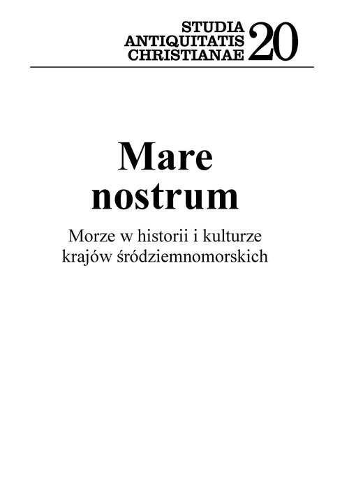 okładka Mare nostrum Morze w historii i kulturze krajów śródziemnomorskich książka