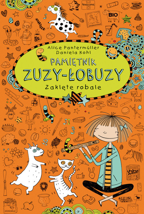 okładka Pamiętnik Zuzy-Łobuzy 3 Zaklęte robale książka | Alice Pantermuller