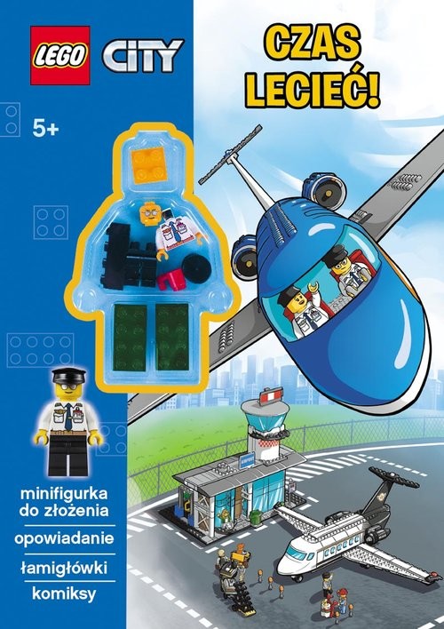 okładka Lego City Czas lecieć! książka
