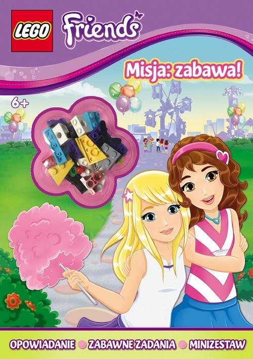 okładka Lego Friends Misja zabawa książka